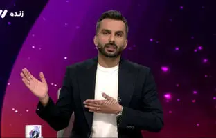  میثاقی روی آنتن زنده به سرش کوبید؛ چرا؟ + ویدئو