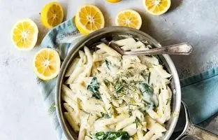 طرز تهیه پاستا مرغ و لیمو، تجربه‌ای جذاب از پاستا
