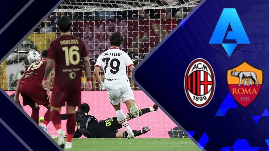 خلاصه بازی آاس رم 3 - آث میلان 1 + ویدئو