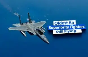 ۵ جنگنده برتری هوایی قدیمی که هنوز در سرویس هستند؛ از F-15 تا Su-33