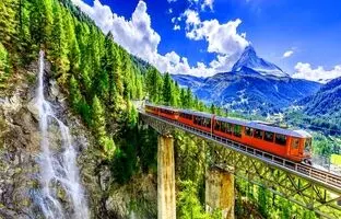 زیباترین مسیرهای ریلی جهان + تصاویر