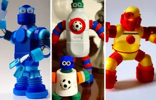 ساخت ربات با بطری پلاستیکی + ویدئو