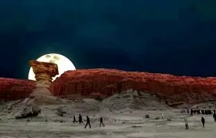 سفر به سیاره ماه در دل زمین + ویدئو