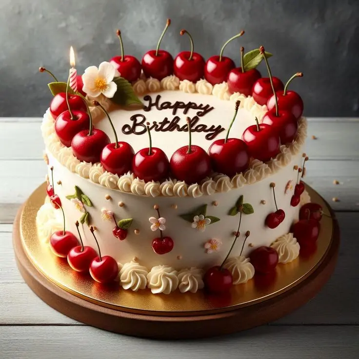 
ترندترین ایده‌های کیک تولد با تمِ گیلاس 