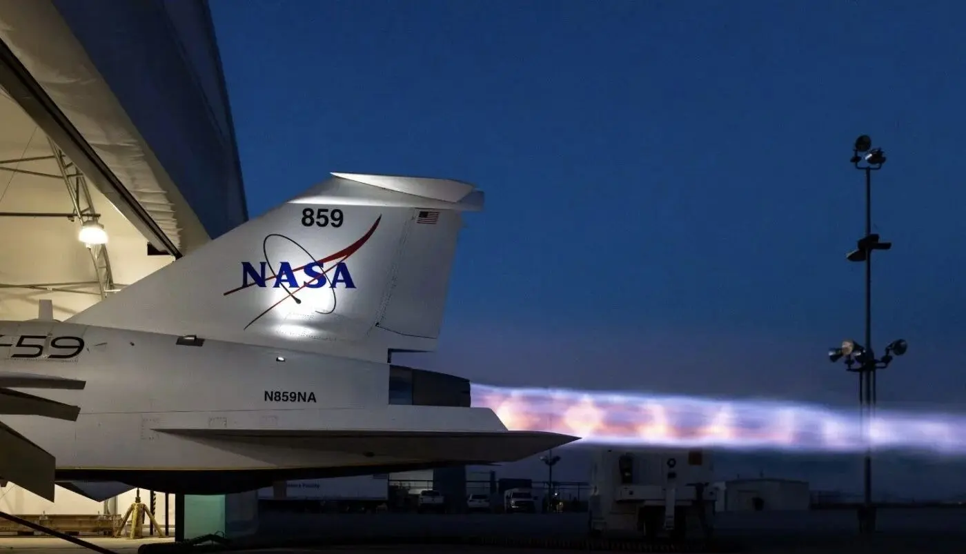 ناسا جت مافوق صوت بی‌صدای خود را آزمایش کرد 