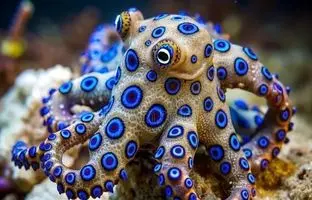  زیباترین اختاپوس جهان که یکی از کشنده‌ترین جانوران اقیانوس است 