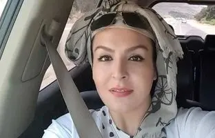  آزیتا ترکاشوند عزادار شد 