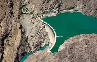  تصاویری دلهره‌آور از ‏وضیعت بحرانی سد کرج + ویدئو