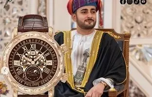 ساعت پسر سلطان عمان چقدر قیمت دارد؟ 