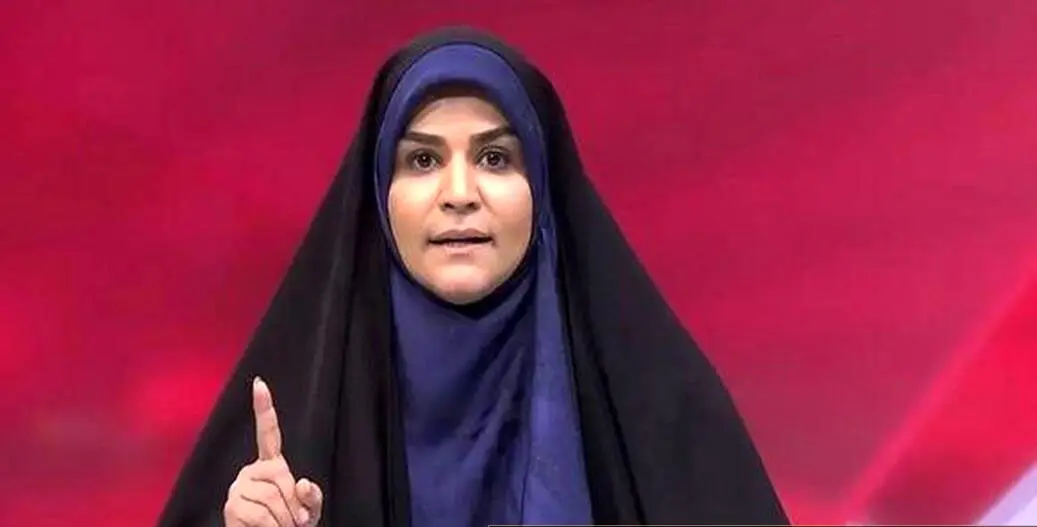  نمایی از استودیو شبکه خبر که خانم امامی در آن حضور داشت + ویدئو