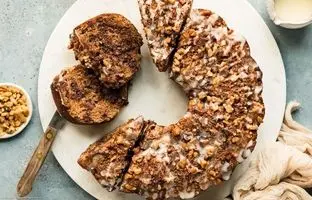 خوشمزه بپزید؛ طرز تهیه کیک قهوه و فندق 