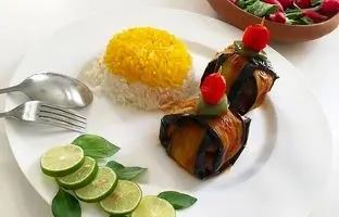 چطوری بادمجان بقچه ای خوشمزه درست کنم؟