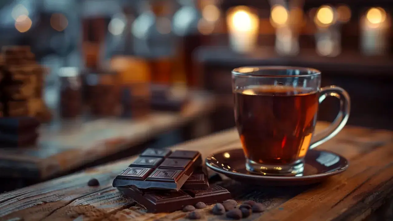  آیا چای و شکلات تلخ برای سلامت قلب مفید است؟