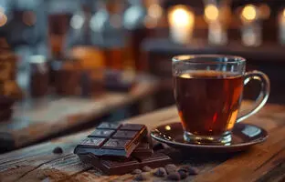  آیا چای و شکلات تلخ برای سلامت قلب مفید است؟