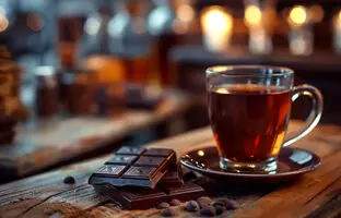  آیا چای و شکلات تلخ برای سلامت قلب مفید است؟