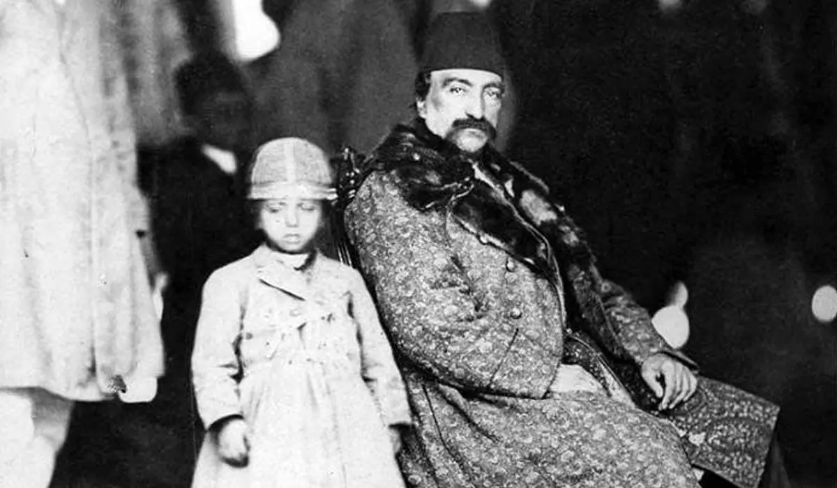 عکس قدیمی: گلین خانم، اولین همسر عقدی ناصرالدین‌شاه