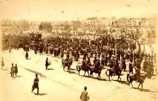 تشییع‌جنازه ناصرالدین‌شاه قاجار + تصویر