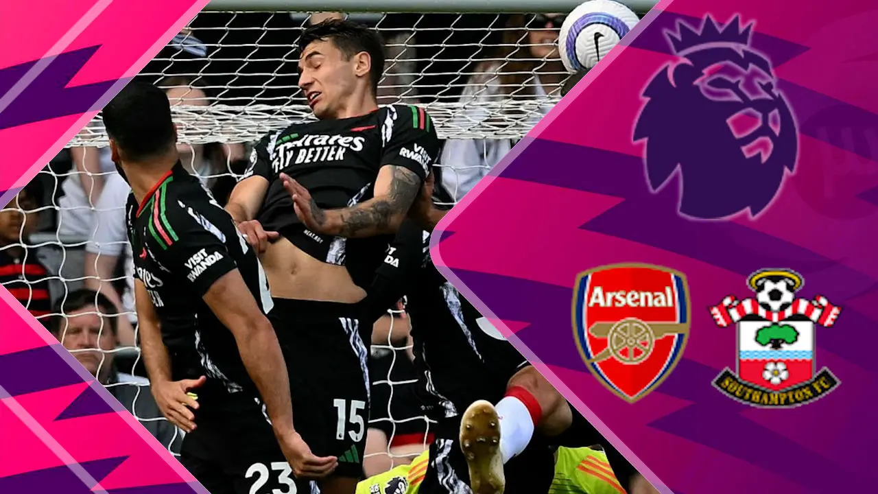 خلاصه بازی ساوتهمپتون 1 - آرسنال 2 + ویدئو