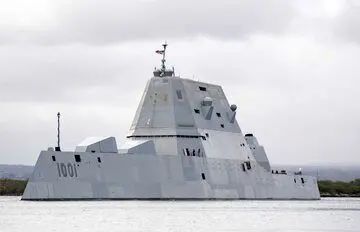 تجهیز سنگین‌ترین ناوشکن تاریخ به موشک‌های هایپرسونیک