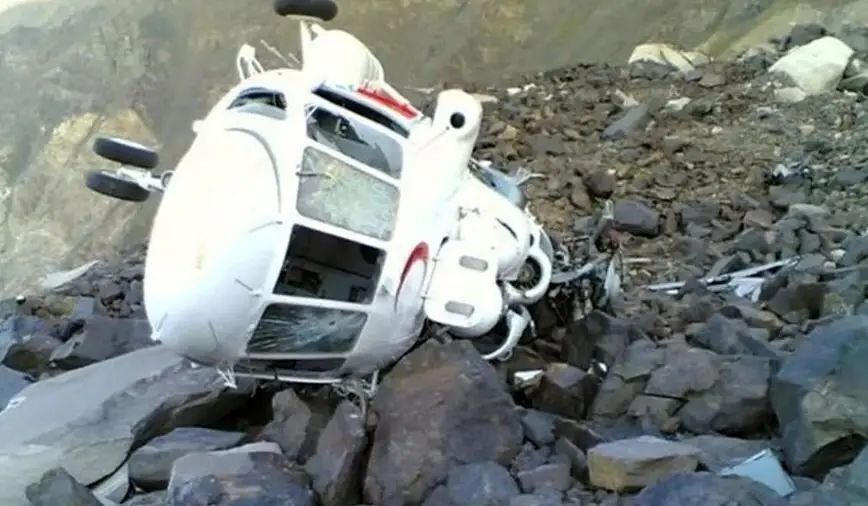 تصاویر منتشرنشده از لحظه پیدا شدن هلیکوپتر ابراهیم رئیسی + ویدئو