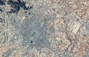 جزئیات عجیب پایتخت چین از فضا