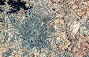 جزئیات عجیب پایتخت چین از فضا