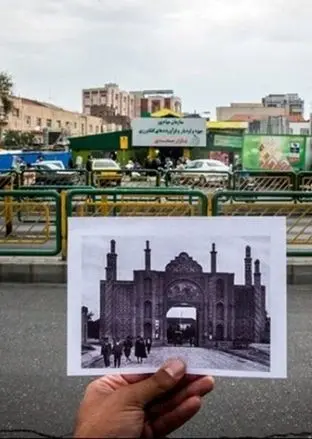 تهران قدیم؛ «خیابان سعدی و دروازه دولت وقتی جاده خاکی بود»؛ سال 1300 + تصویر