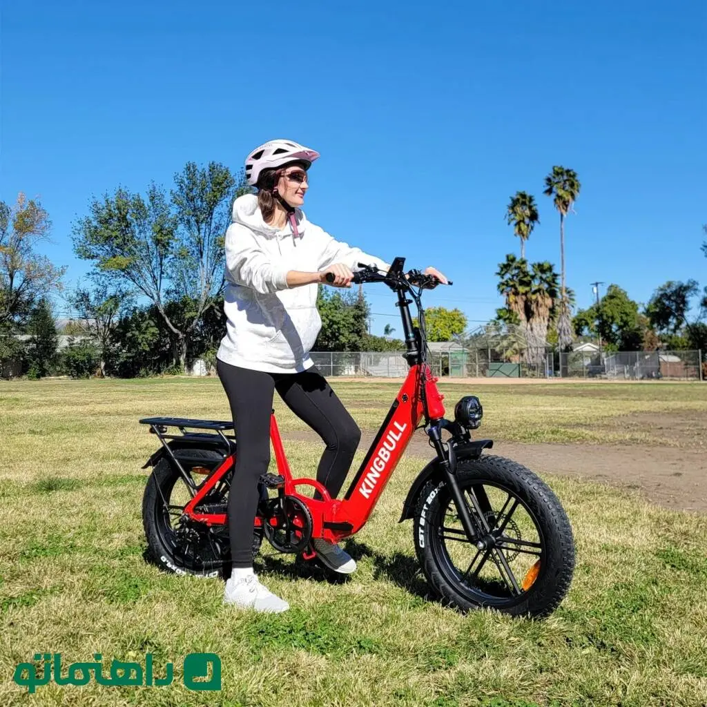 کینگ بول یک دوچرخه برقی تاشو با طراحی جذاب معرفی کرد + تصاویر