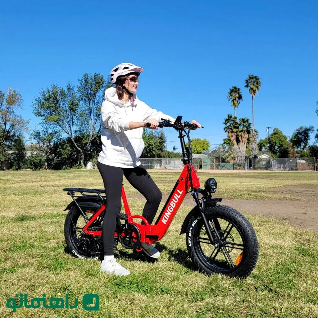 کینگ بول یک دوچرخه برقی تاشو با طراحی جذاب معرفی کرد + تصاویر