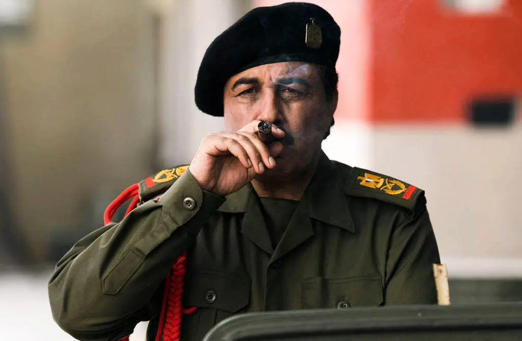 صحنه‌هایی از رضا عطاران وقتی تبدیل به صدام می‌شود + ویدئو