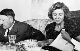 دختری زیبا که فقط ۴۰ ساعت همسر قانونی هیتلر بود! + ویدئو