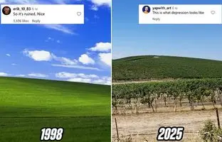 سرنوشت غم‌انگیز لوکیشن تصویر پس‌زمینه مشهور ویندوز XP