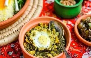 خوشمزه بپزید؛ طرز تهیه خشکاویج با باقالی تازه ؛ یک غذای مقوی گیلانی