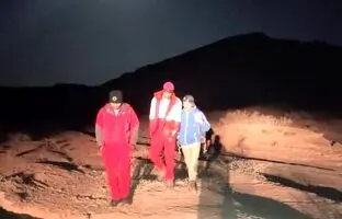 ۲ مفقودی در سرایان با تلاش امدادگران پیدا شدند