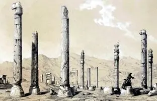 معمای قدیمی‌ترین نقاشی از تخت جمشید