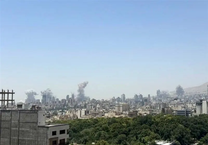 دقایقی پیش صدای چند انفجار در تهران شنیده شد + ویدئو