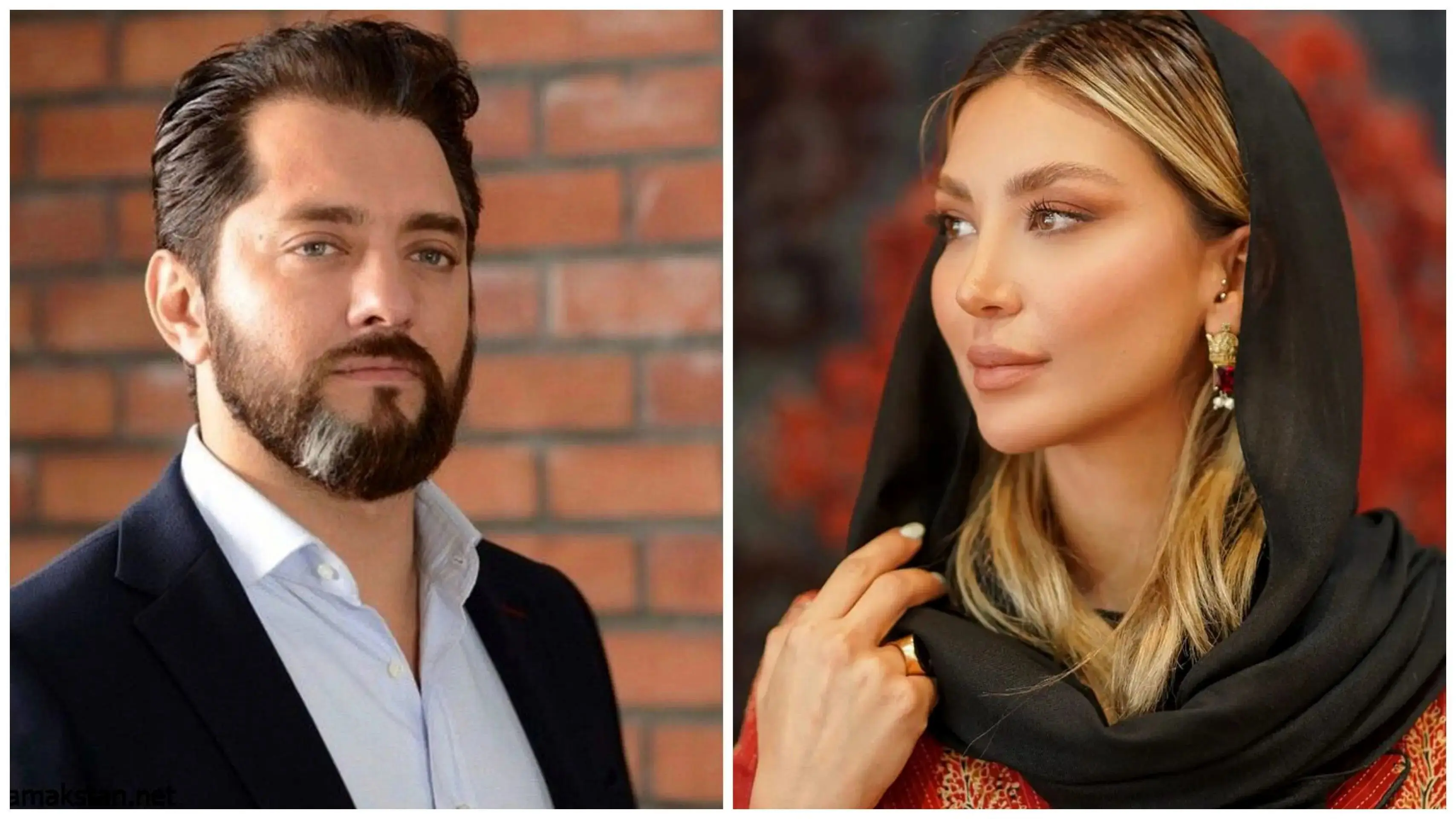 دکوراسیون آشپزخانه منزل آقای بهرام رادان و مینا خانم + تصویر