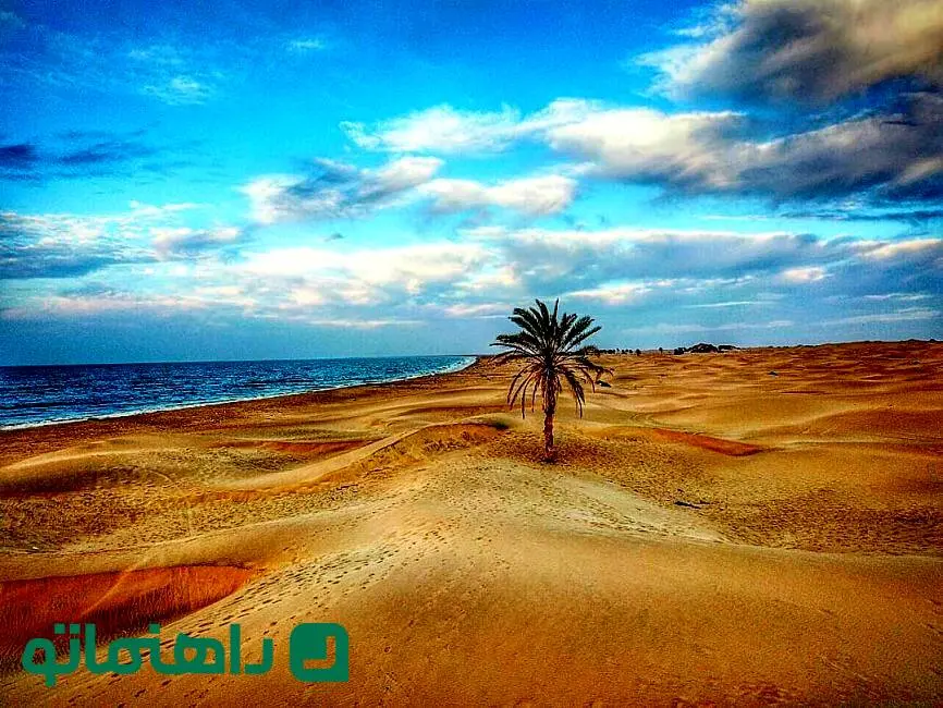  5  ساحل عجیب ایران که باید در پاییز به آن سفر کنیم