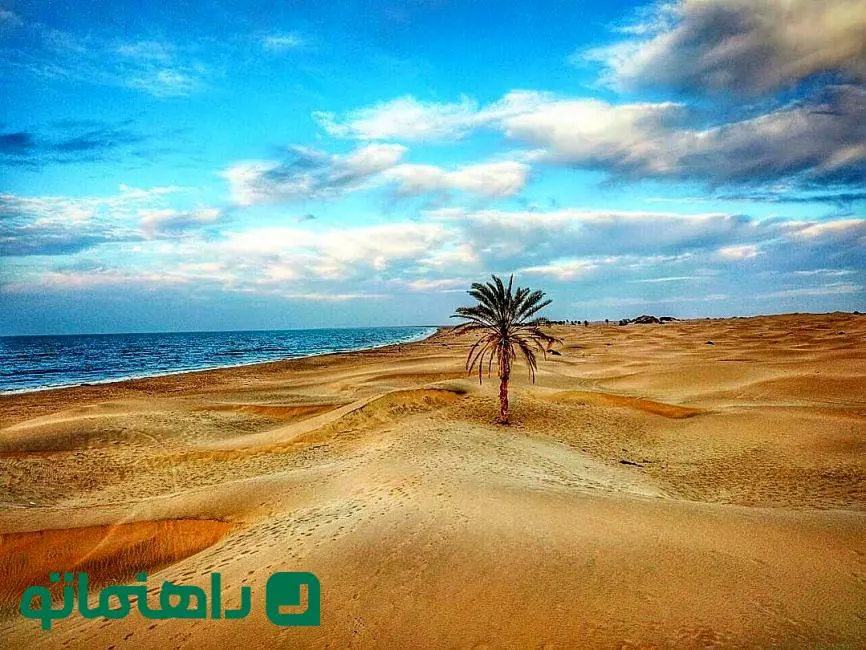  5  ساحل عجیب ایران که باید در پاییز به آن سفر کنیم