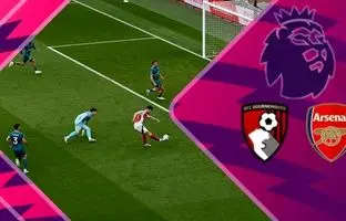 خلاصه بازی آرسنال 1 - بورنموث 2 + ویدئو