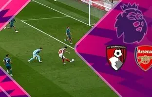 خلاصه بازی آرسنال 1 - بورنموث 2 + ویدئو