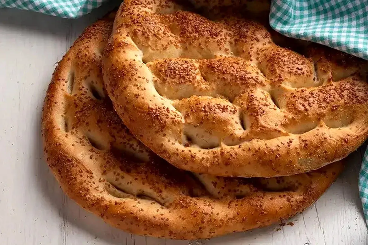 طرز تهیه نان عربی برای رمضان