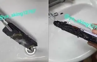انفجار گوشی سامسونگ خبرساز شد