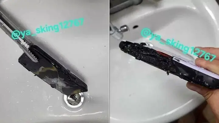 انفجار گوشی سامسونگ خبرساز شد