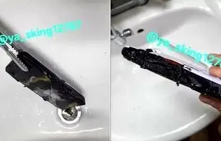 انفجار گوشی سامسونگ خبرساز شد