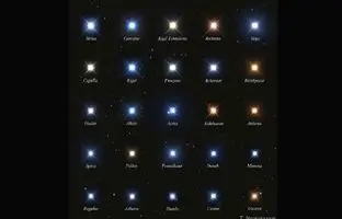 ۲۵ ستاره درخشان آسمان شب
