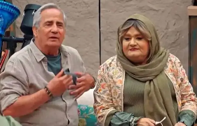 این‌بار همسر واقعیِ اکبر عبدی به «جوکر» آمد! + ویدئو