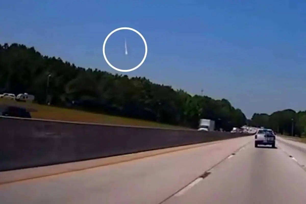  گوی آتشین در آسمان آمریکا خبرساز شد + ویدئو