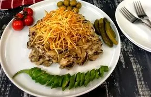 طرز تهیه بیف استراگانف روسی