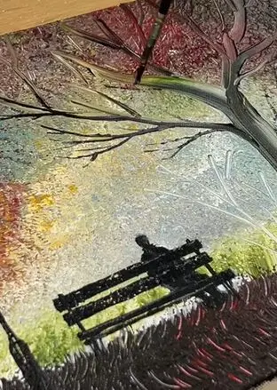ویدئو: آموزش نقاشی؛ تنها در یک غروب پاییزی!